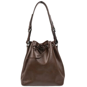 Louis Vuitton 2001 Brown Epi Petite Noe Bucket Shoulder Bag M5901D
