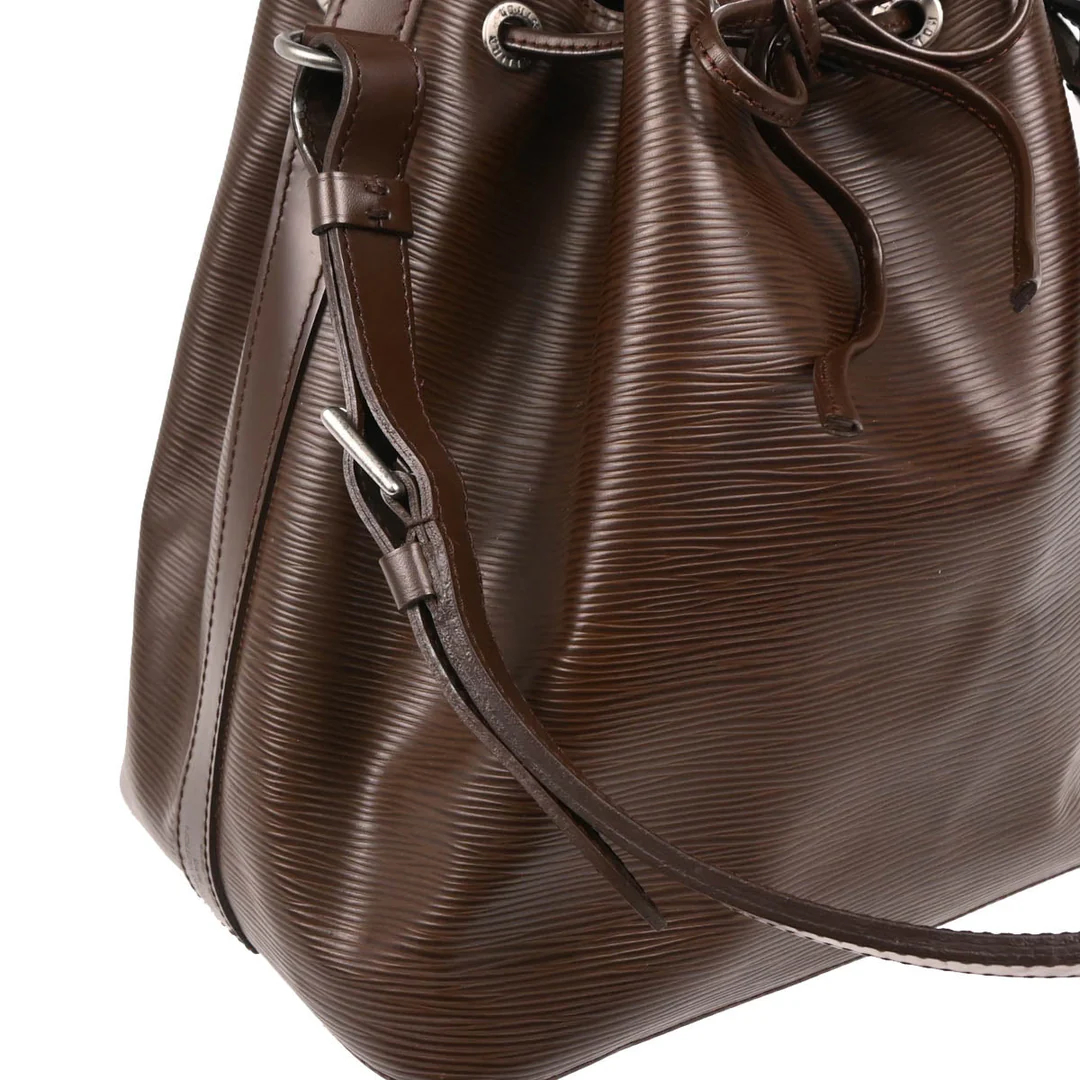 Louis Vuitton 2001 Brown Epi Petite Noe Bucket Shoulder Bag M5901D – Image 8