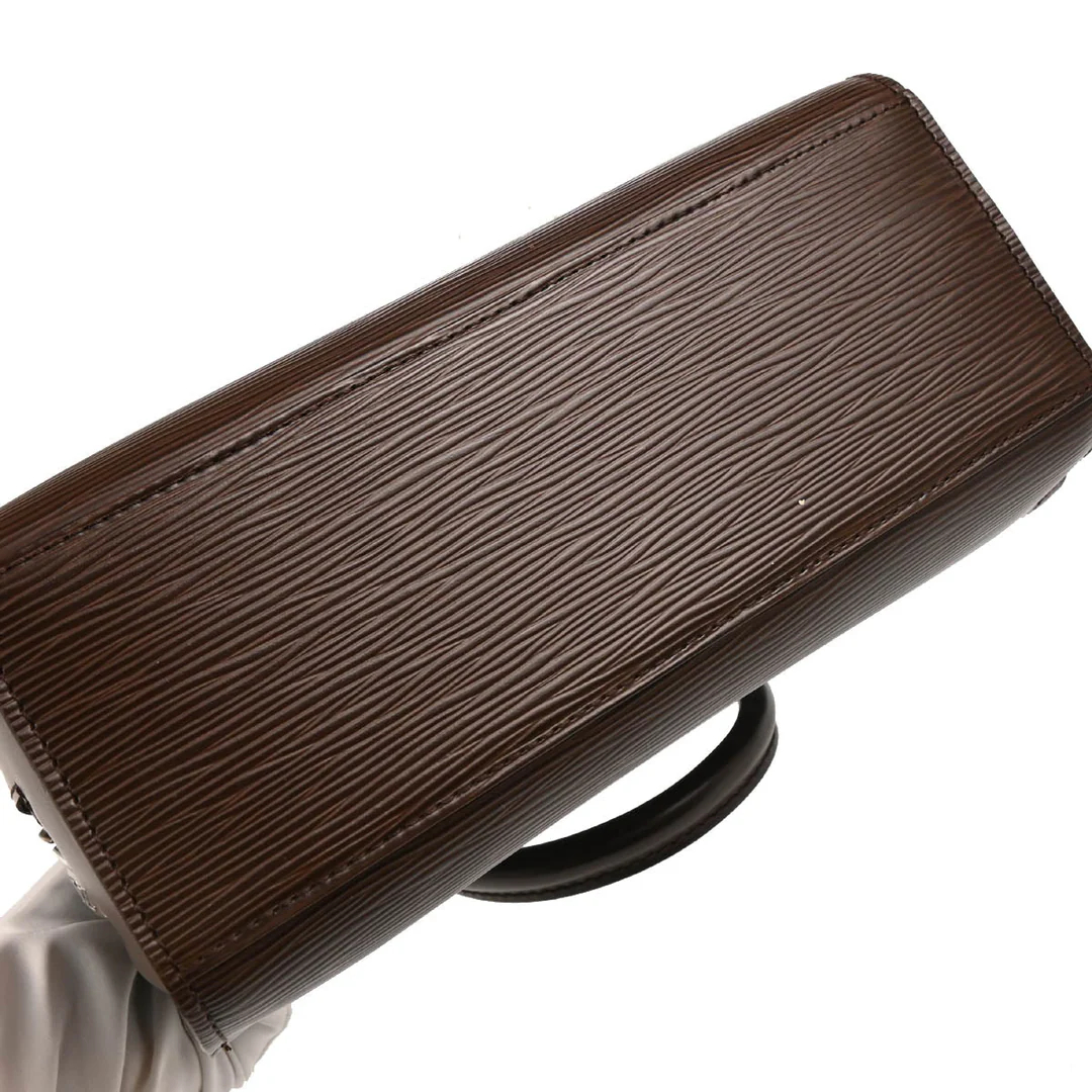 Louis Vuitton 2003 Brown Epi Pont Neuf Handbag M5205D – Image 5
