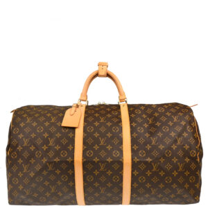 Louis Vuitton 2003 Monogram Keepall 60 Duffle Handbag M41422