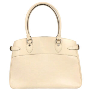 Louis Vuitton 2007 Ivory Epi Passy GM Tote Handbag M5925J