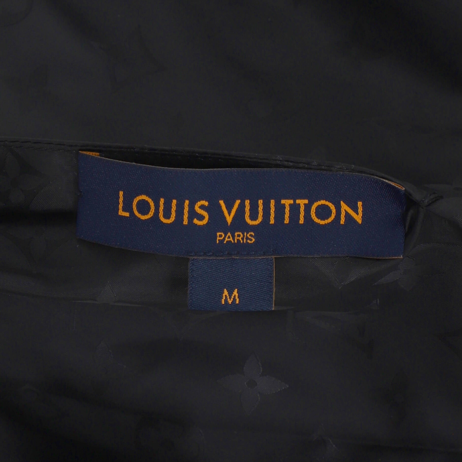 Men's Reversible Bomber Jacket Cotton and and Monogram Polyamide – Image 7