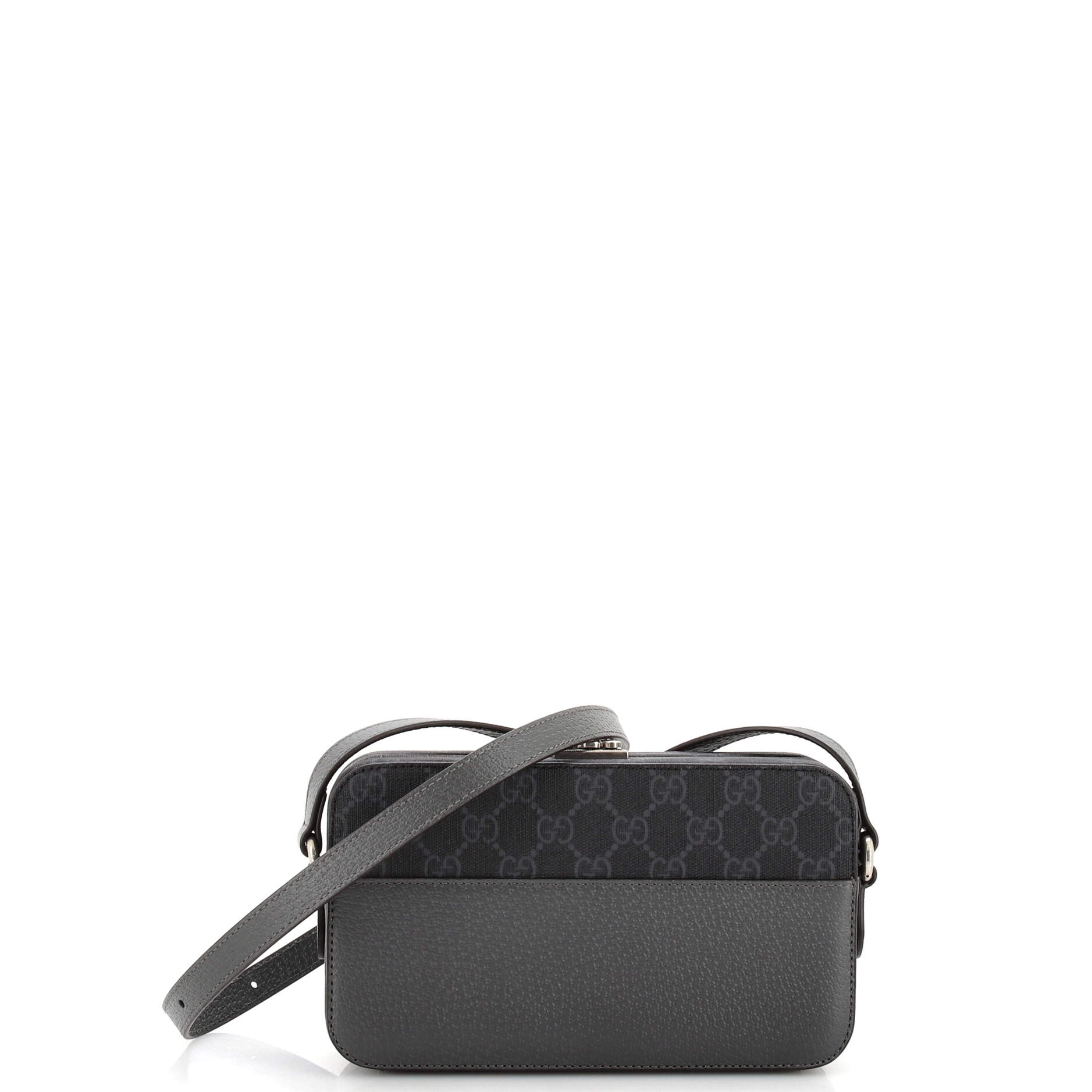 Padlock Interlocking G Crossbody Bag GG Coated Canvas and Leather Mini – Image 3