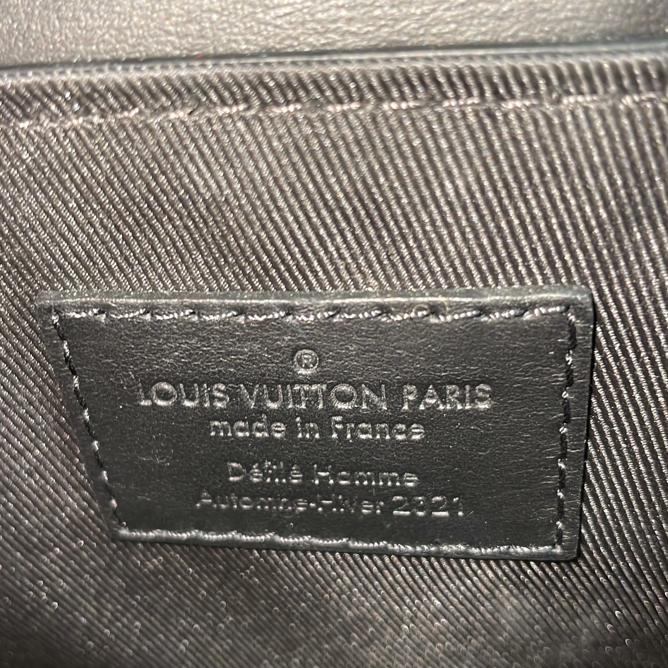 Steamer Bag Monogram Seal Leather XS – Image 8