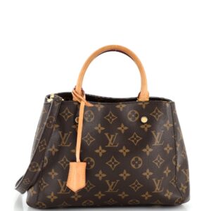 Montaigne Handbag Monogram Canvas BB