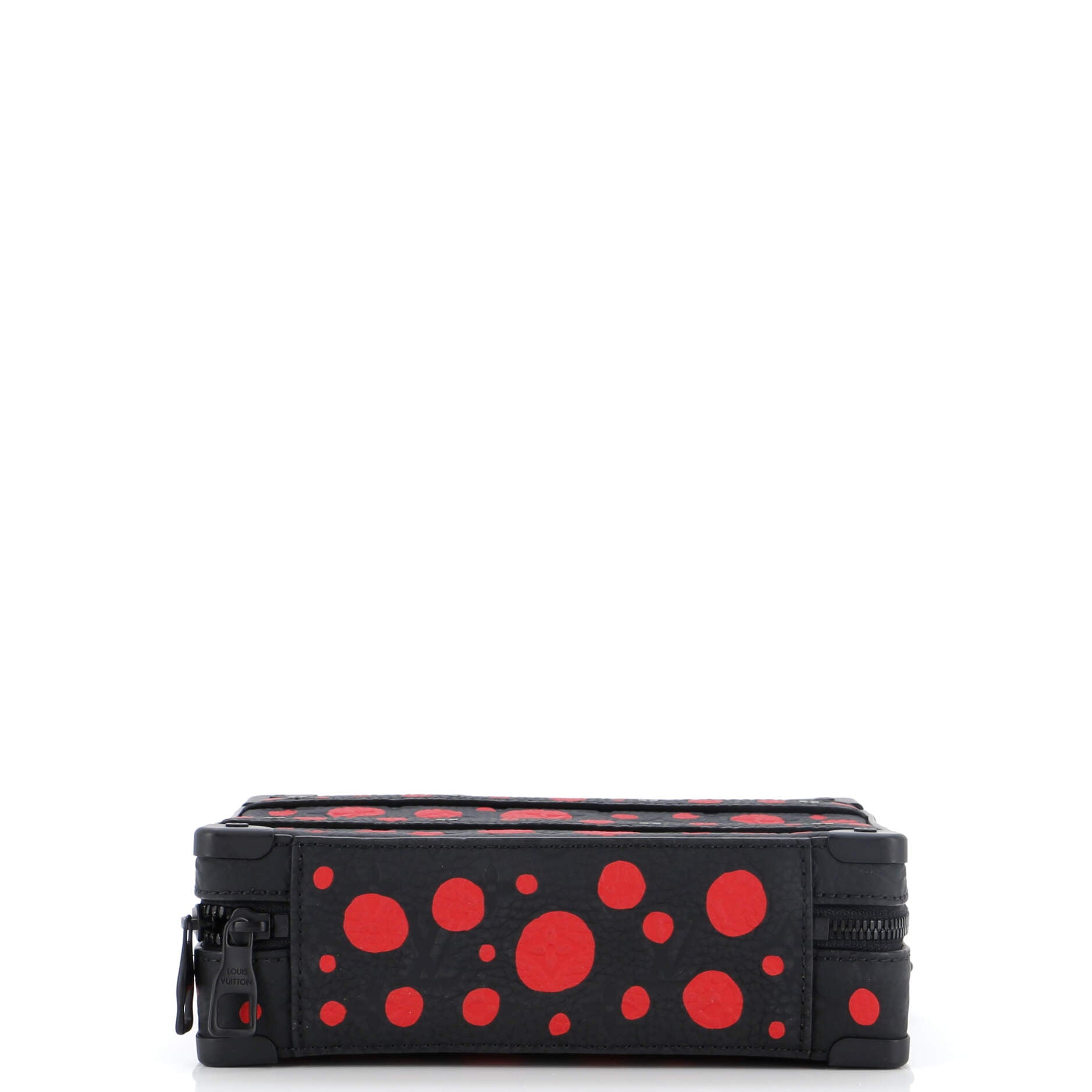 Handle Soft Trunk Bag Yayoi Kusama Infinity Dots Monogram Taurillon Leather – Image 4