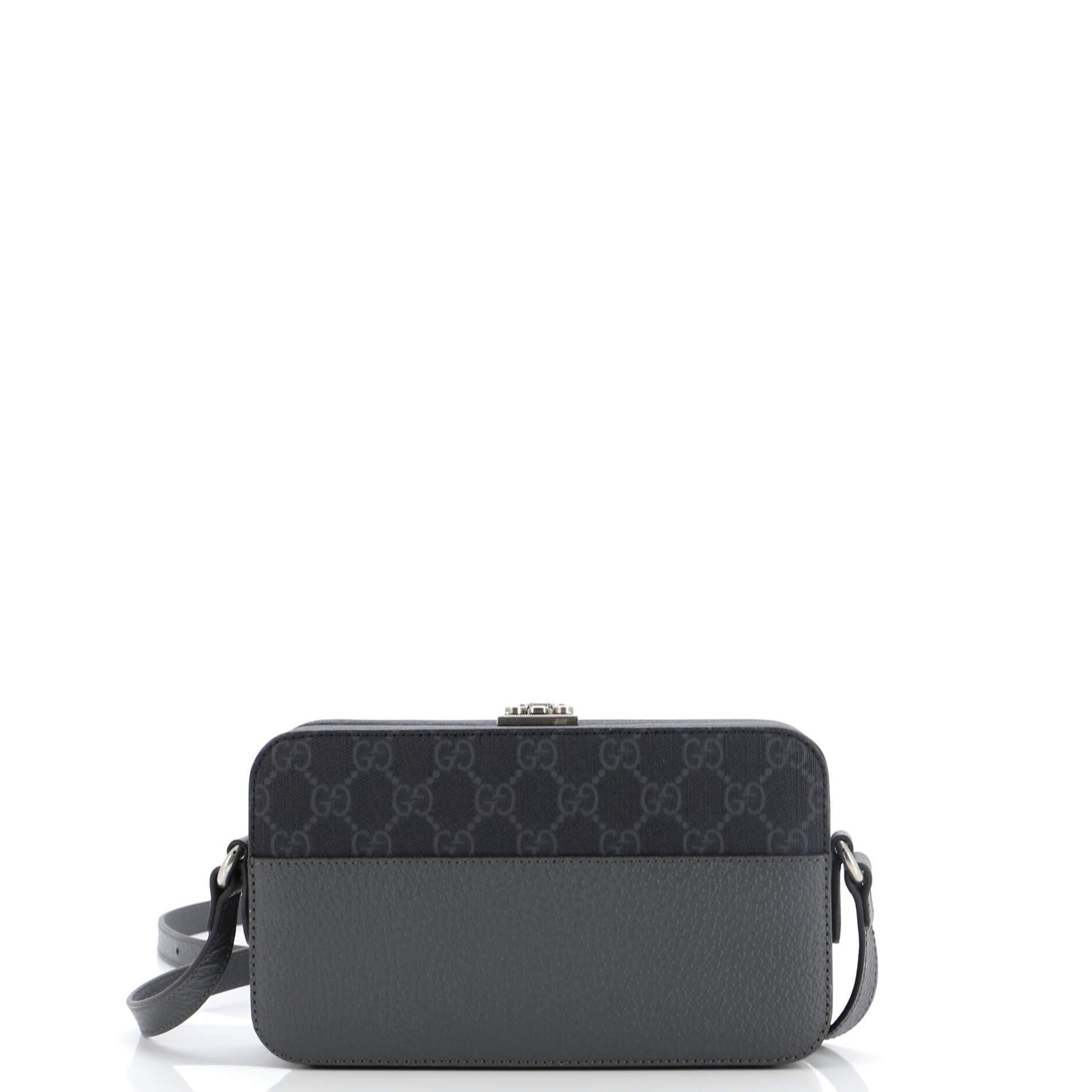 Padlock Interlocking G Crossbody Bag GG Coated Canvas and Leather Mini – Image 3