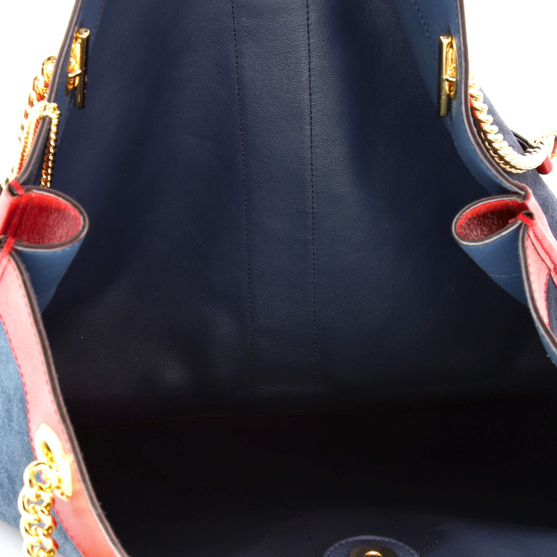 Rajah Chain Tote Suede Large – Image 6