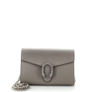Dionysus Chain Wallet Leather with Embellished Detail Small