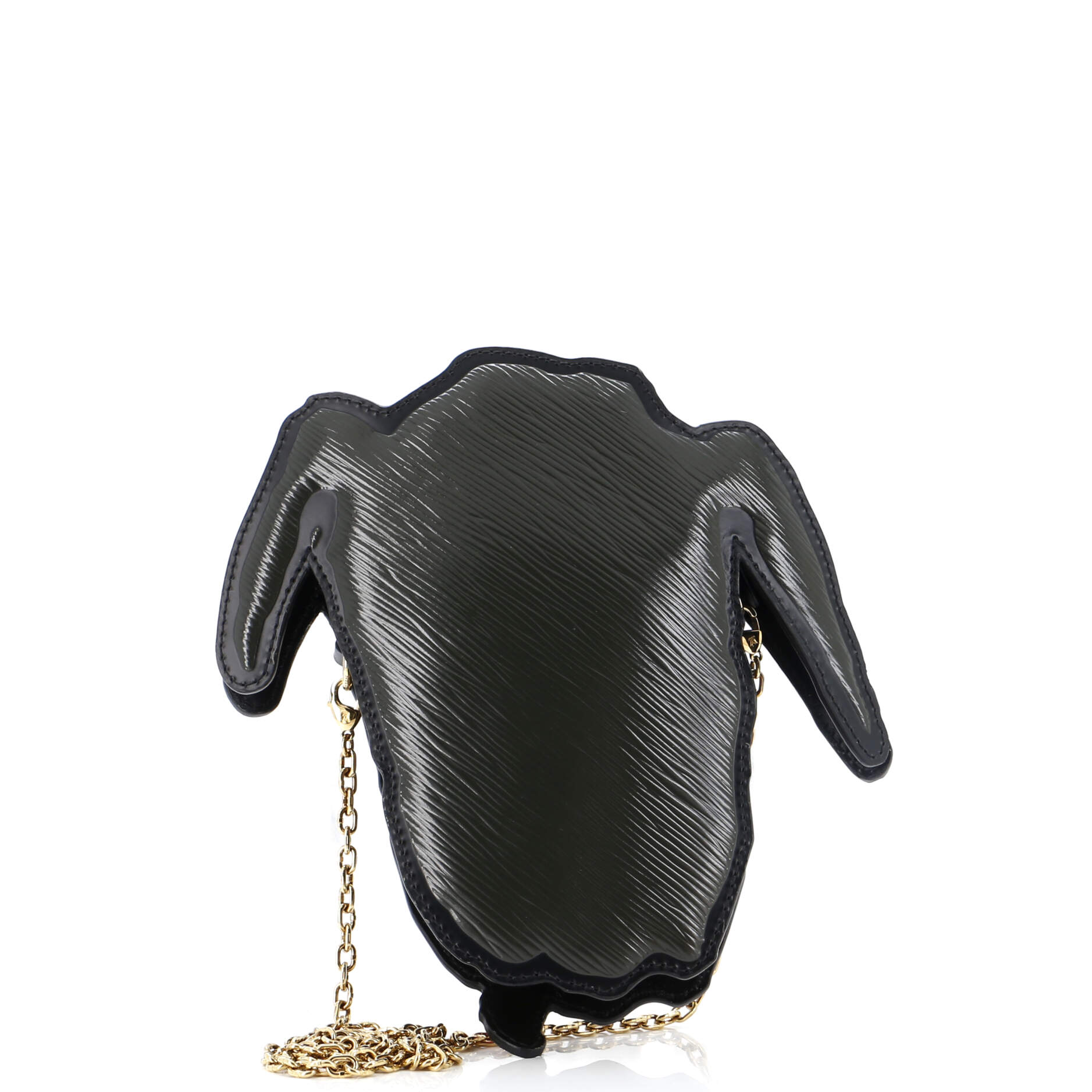 Grace Coddington Dog Face Bag Epi Leather and Reverse Monogram Canvas Mini – Image 3