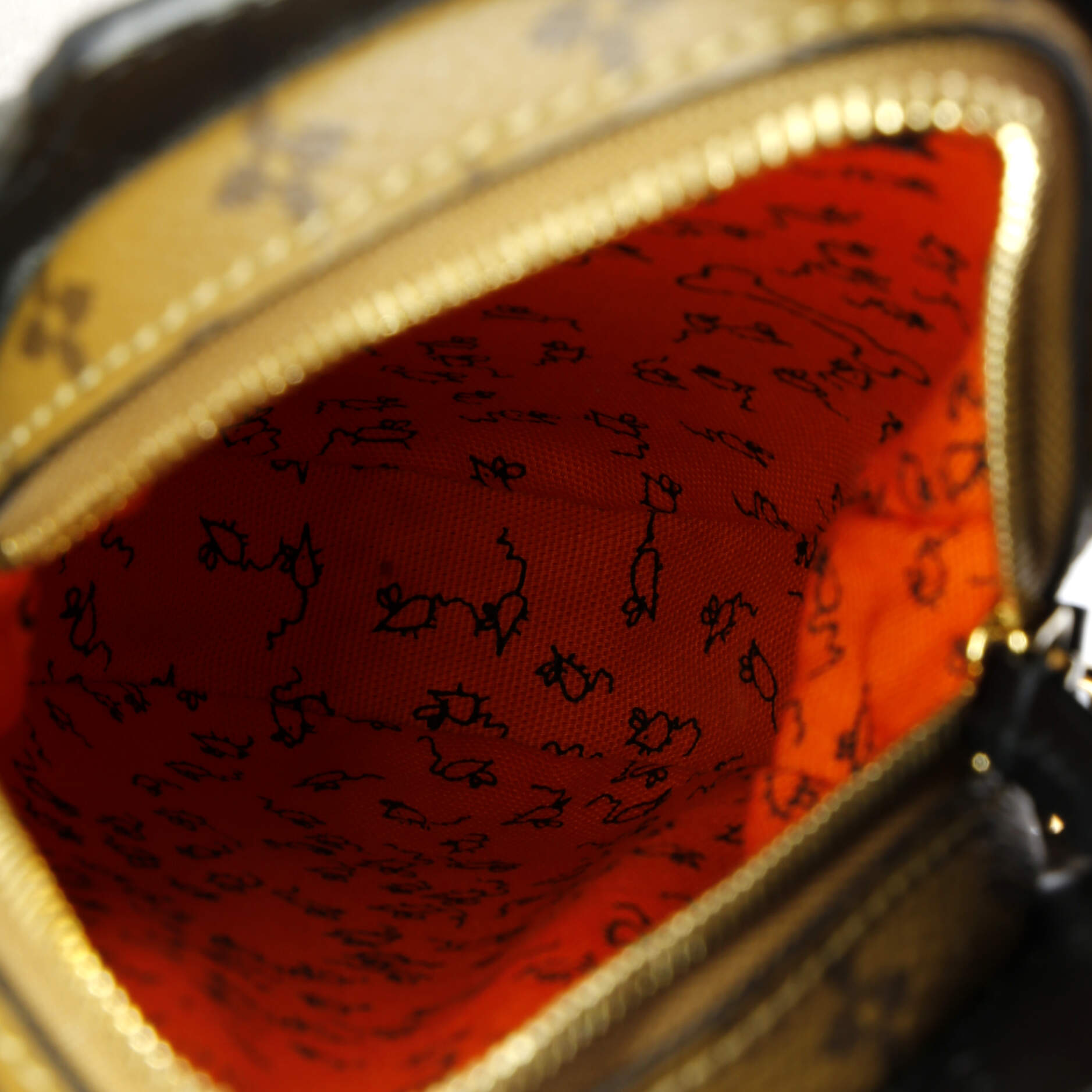 Grace Coddington Dog Face Bag Epi Leather and Reverse Monogram Canvas Mini – Image 5