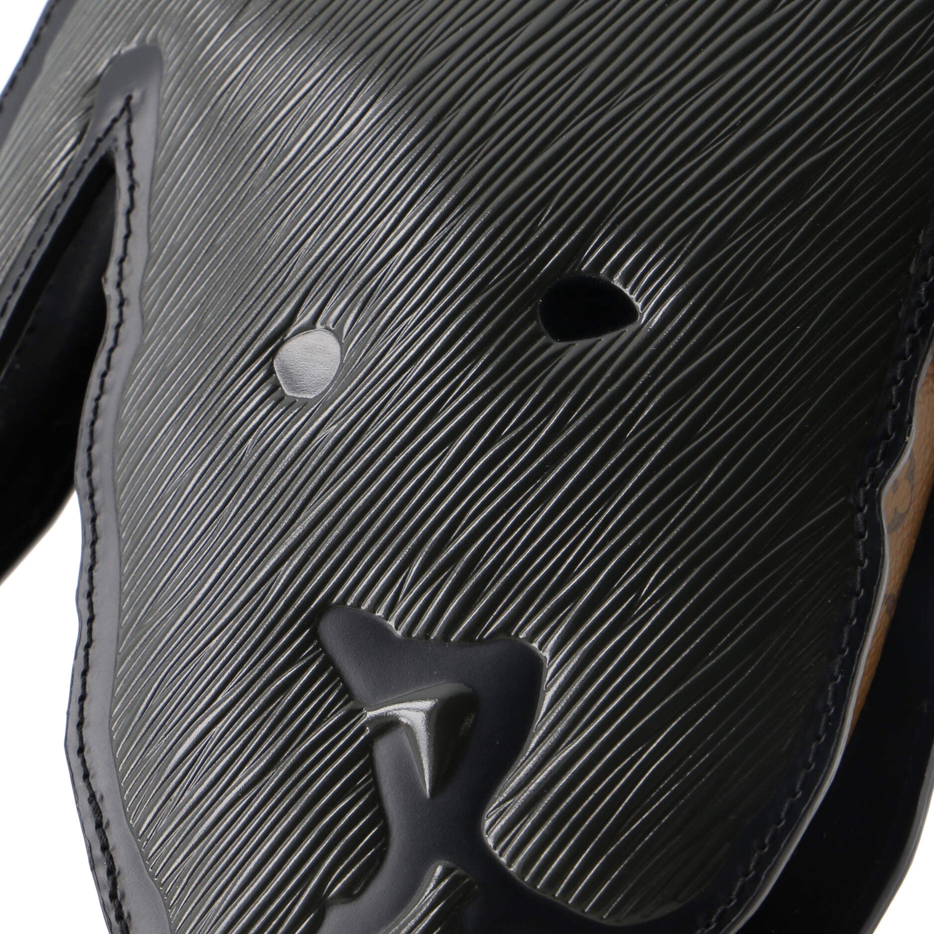 Grace Coddington Dog Face Bag Epi Leather and Reverse Monogram Canvas Mini – Image 6