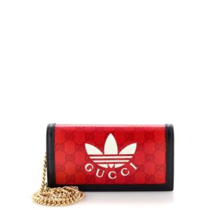 x adidas Wallet on Chain GG Coated Canvas