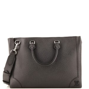 Slim Briefcase Taiga Leather