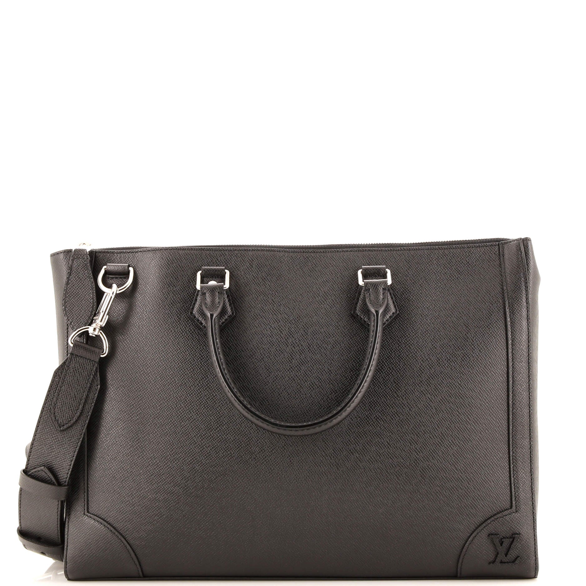 Slim Briefcase Taiga Leather