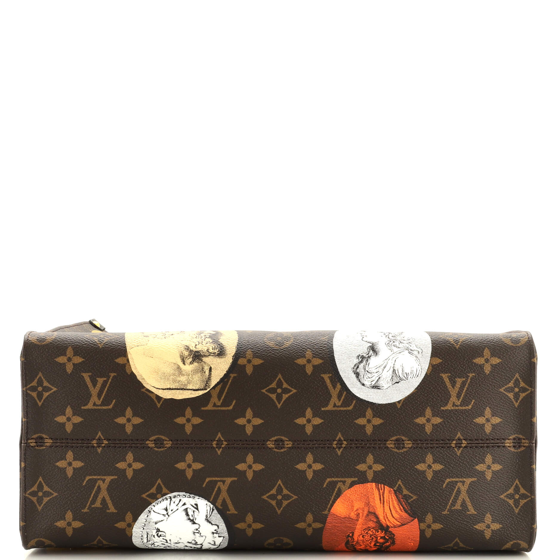 OnTheGo Tote Limited Edition Fornasetti Cameo Monogram Canvas MM – Image 4