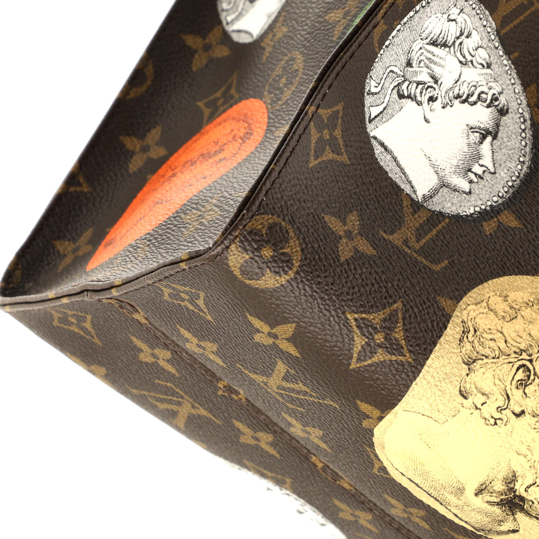 OnTheGo Tote Limited Edition Fornasetti Cameo Monogram Canvas MM – Image 7