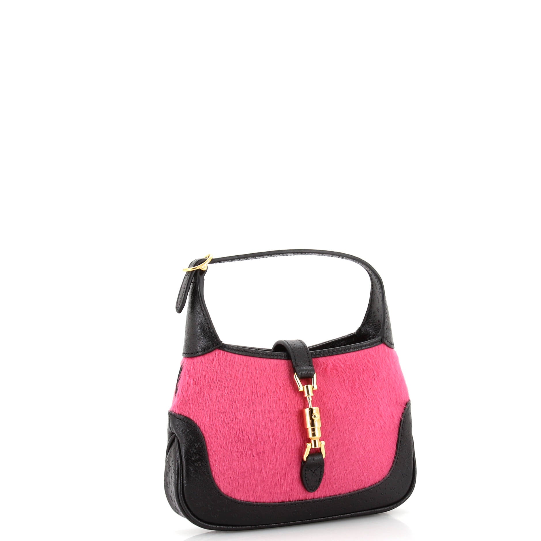 Jackie 1961 Hobo Calf Hair with Leather Mini – Image 2