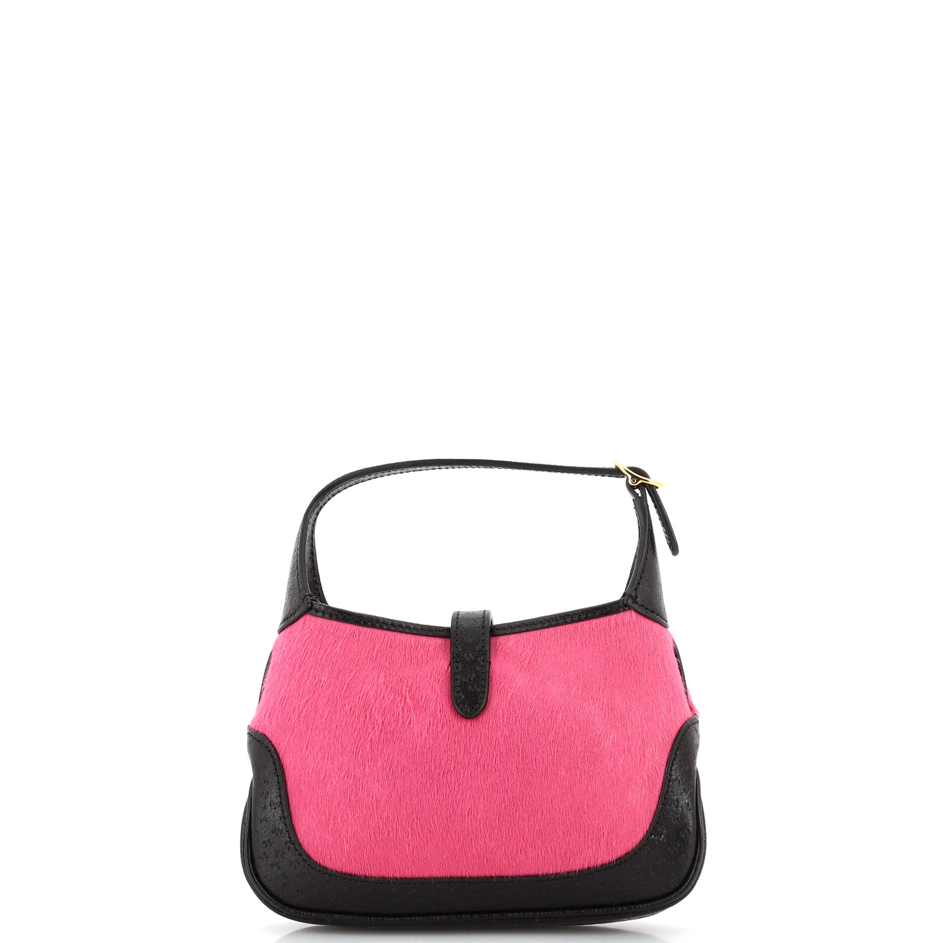 Jackie 1961 Hobo Calf Hair with Leather Mini – Image 3