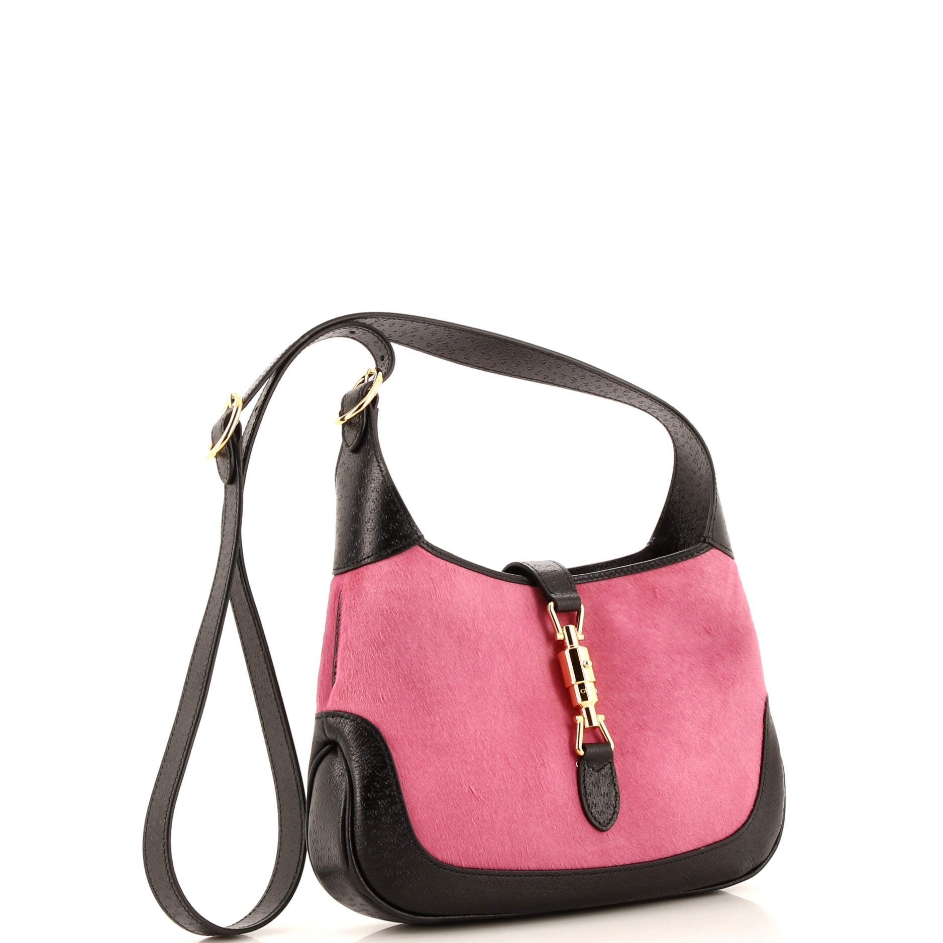 Jackie 1961 Hobo Calf Hair with Leather Small – Image 2