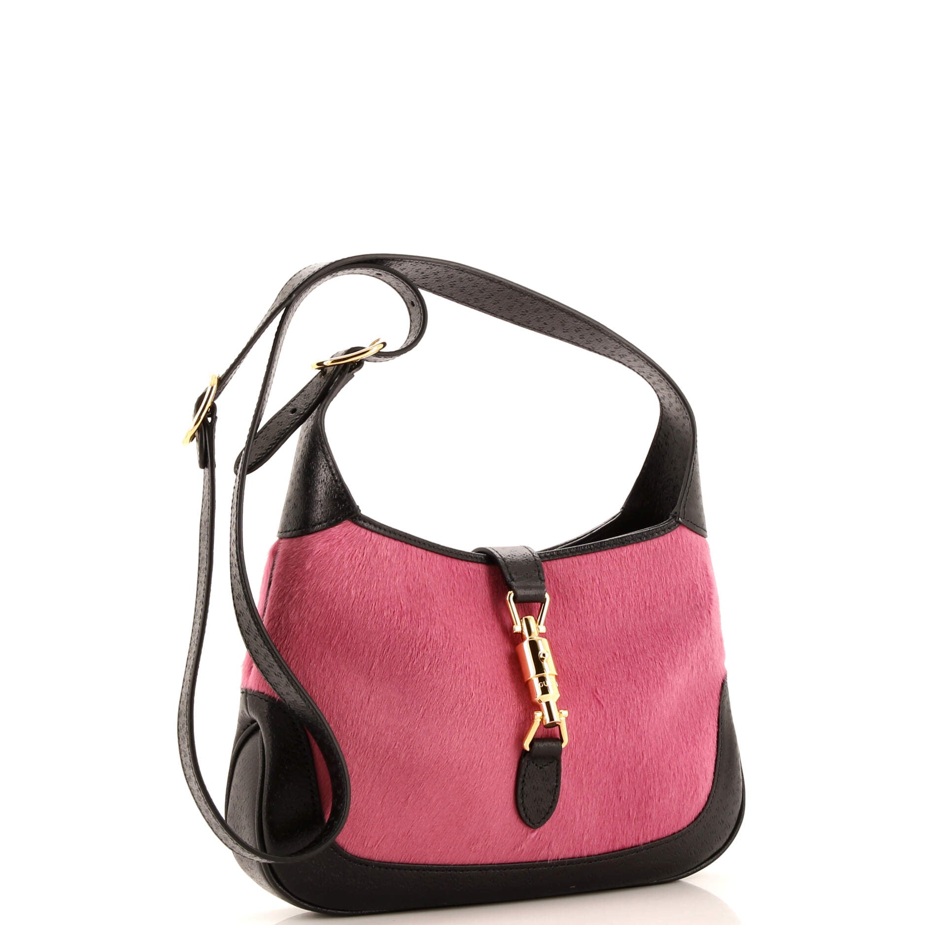 Jackie 1961 Hobo Calf Hair with Leather Mini – Image 2