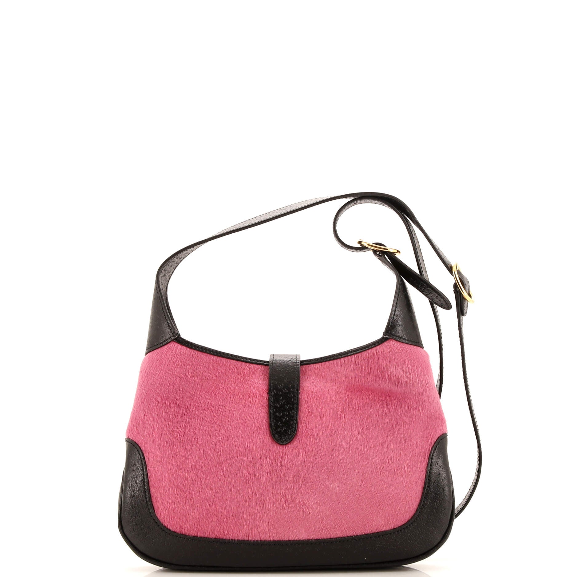 Jackie 1961 Hobo Calf Hair with Leather Mini – Image 3