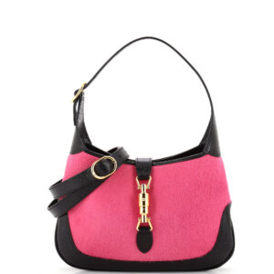 Jackie 1961 Hobo Calf Hair with Leather Mini