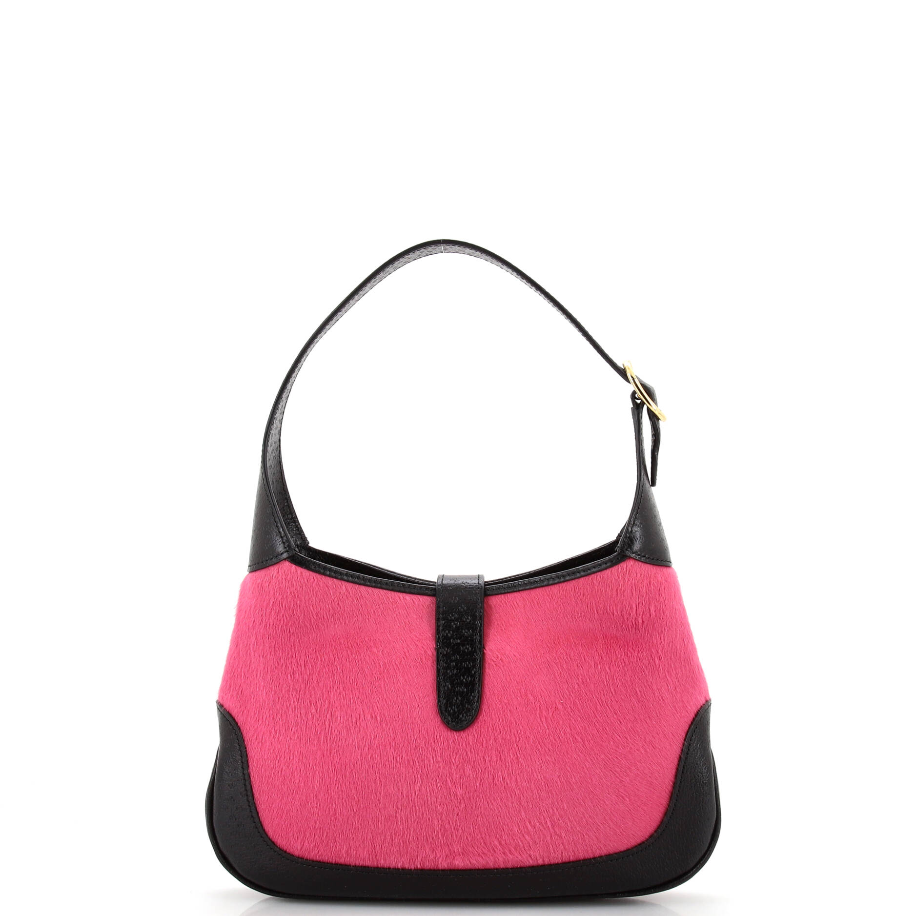 Jackie 1961 Hobo Calf Hair with Leather Mini – Image 3