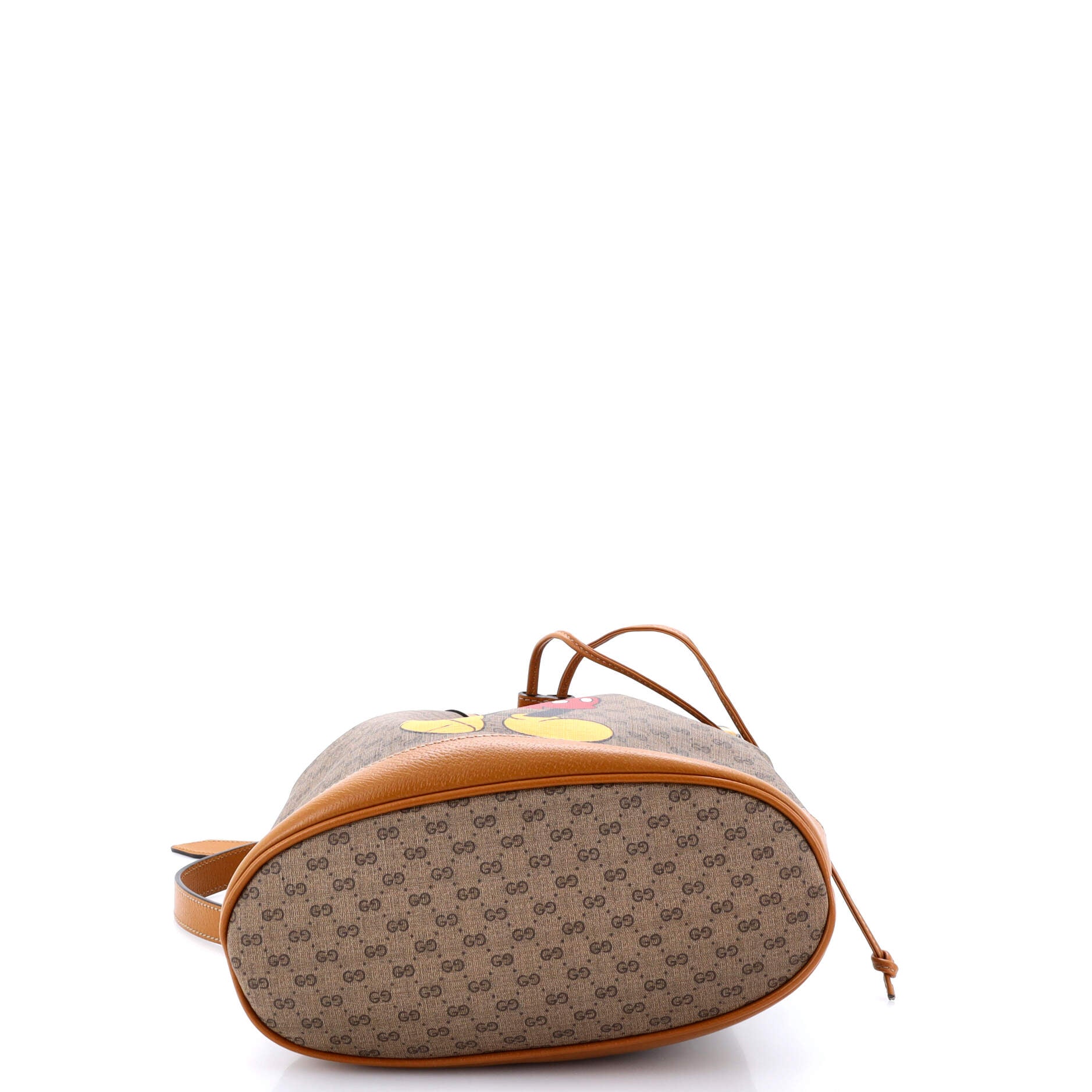 Disney Mickey Mouse Bucket Bag Printed Mini GG Coated Canvas – Image 4