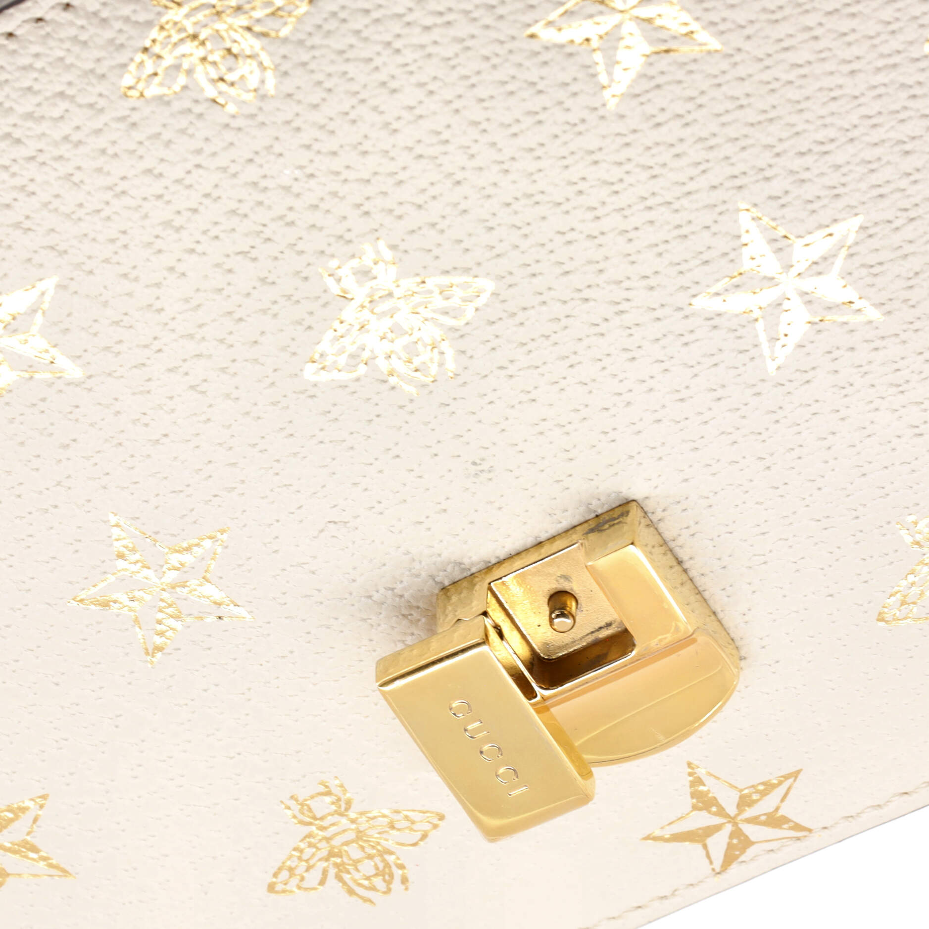 Sylvie Top Handle Bag Printed Leather Mini – Image 6