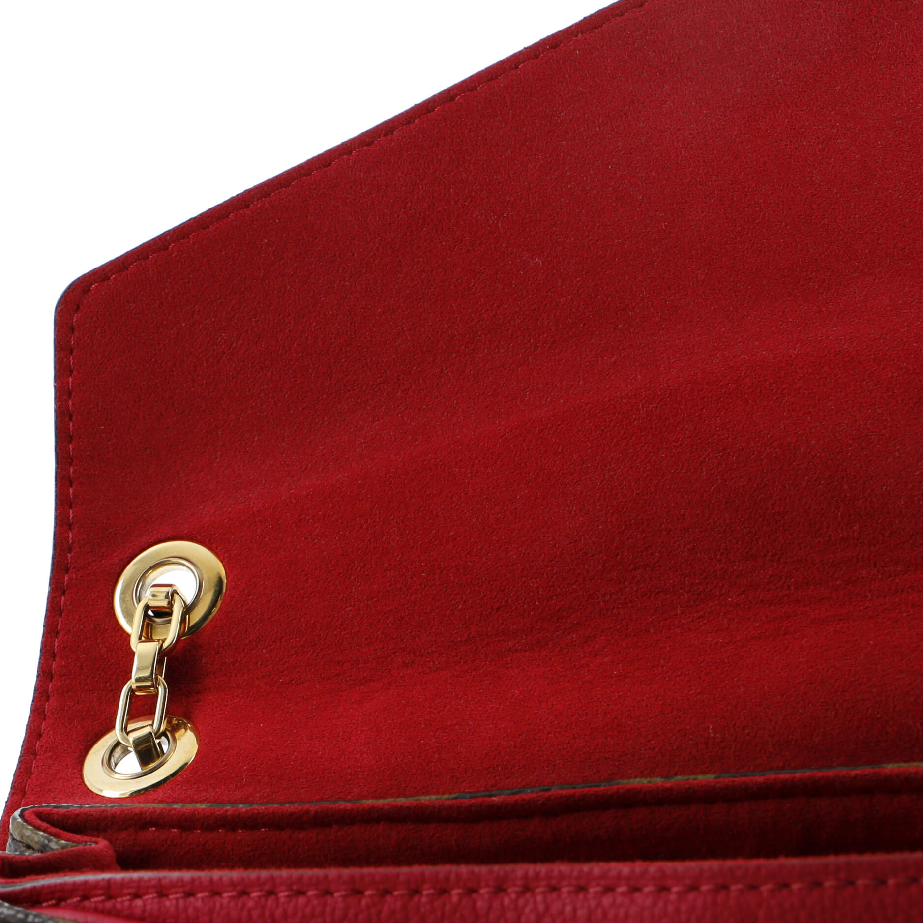 Pallas Chain Shoulder Bag Monogram Canvas and Calfskin – Image 8