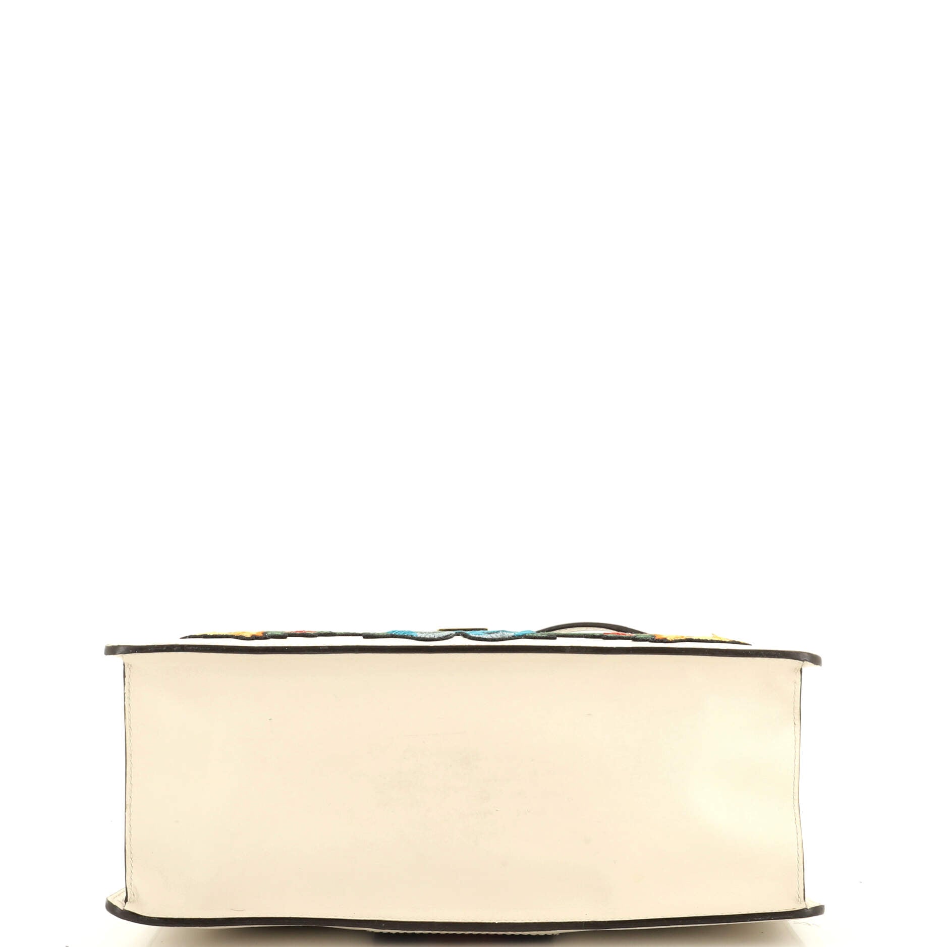 Sylvie Top Handle Bag Embroidered Leather Medium – Image 4