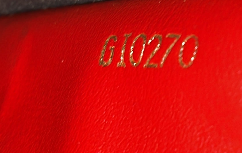 Double Zip Pochette Monogram Empreinte Leather – Image 9