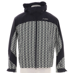 Men's LV Doves Houndstooth Padded Hooded Blouson Polyamide Blend