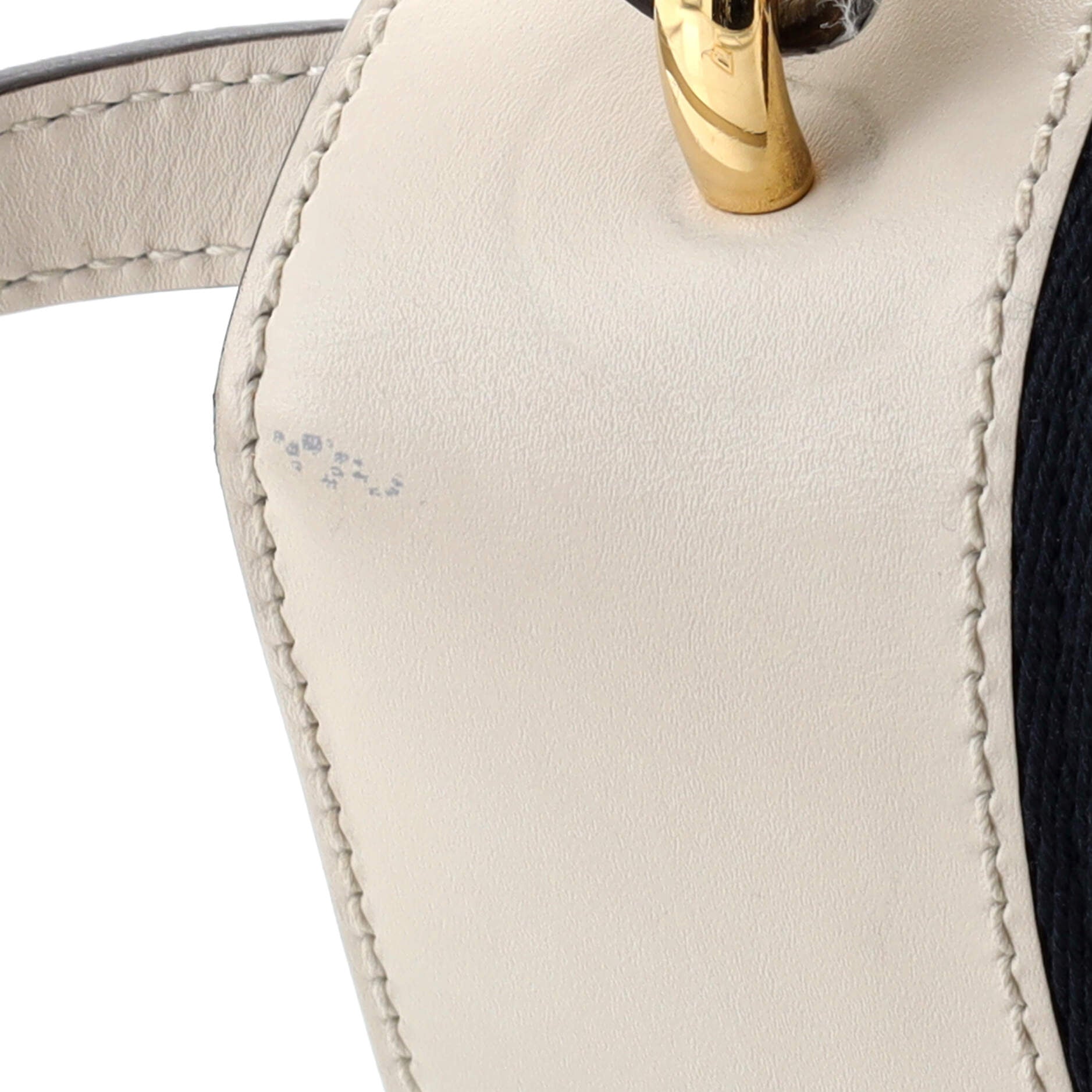 Sylvie Top Handle Bag Embroidered Leather Mini – Image 6