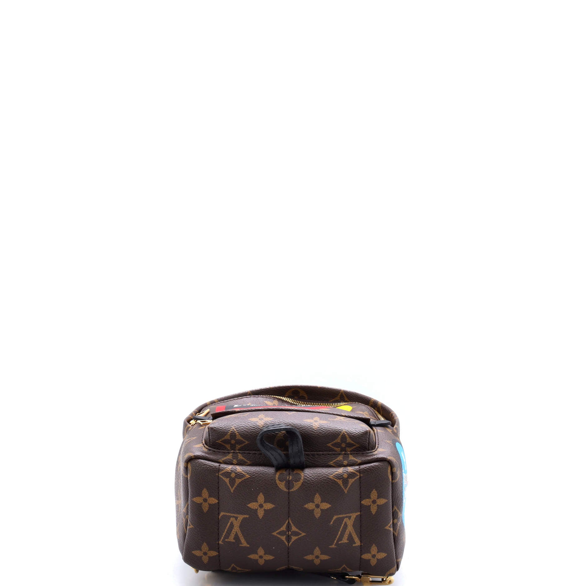 Palm Springs Backpack Limited Edition World Tour Monogram Canvas Mini – Image 4