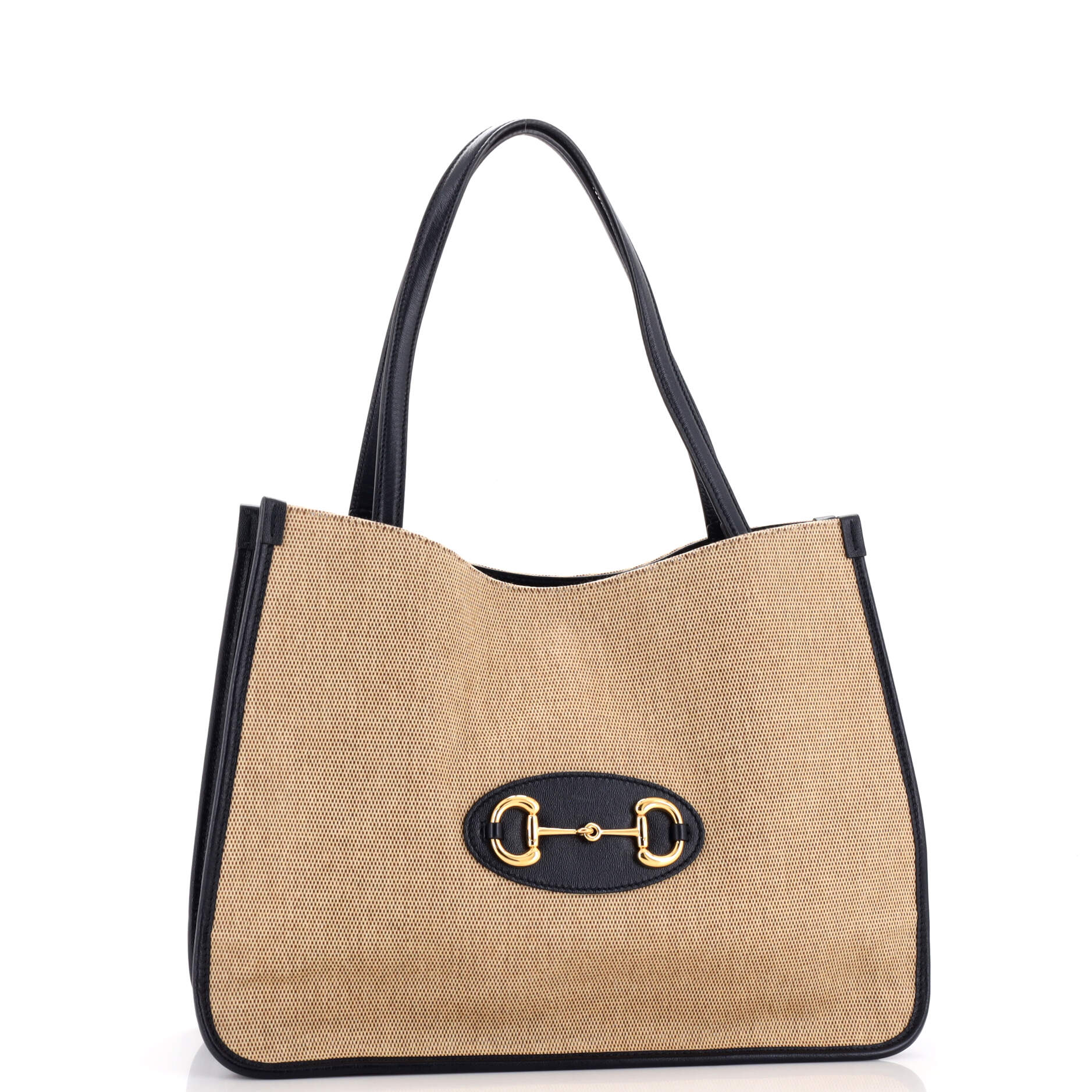 Horsebit 1955 Tote Canvas and Leather Medium – Image 2