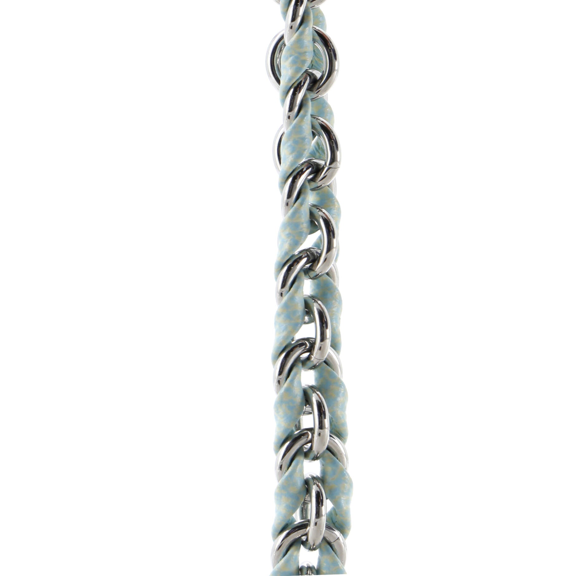 Multi Pochette Accessoires Woven Chain Strap Leather and Metal – Image 3