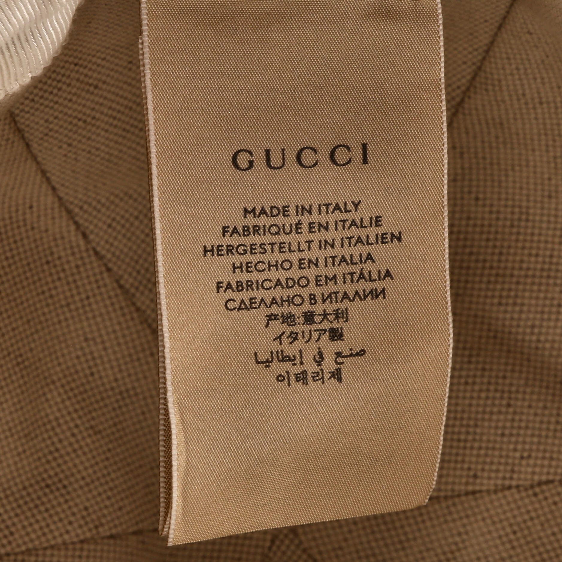 x adidas Double Sided Baseball Cap Embroidered GG Coated Canvas and Canvas – Image 5