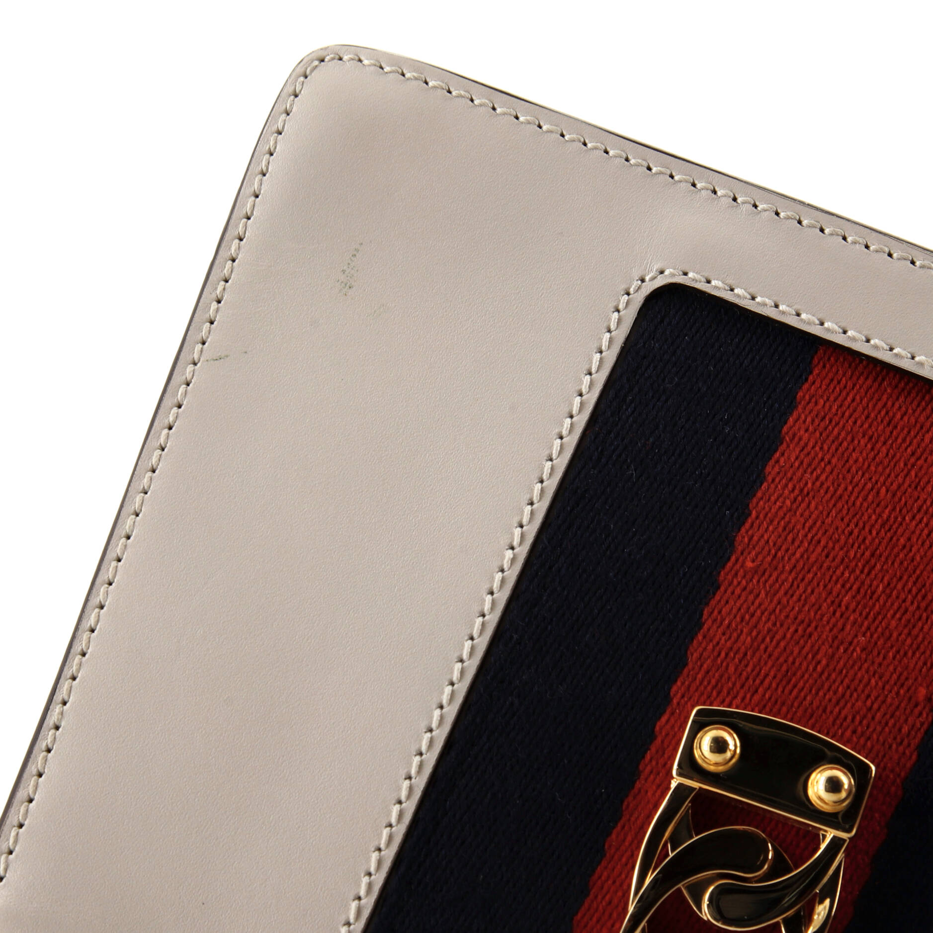 Sylvie Top Handle Bag Embroidered Leather Mini – Image 7