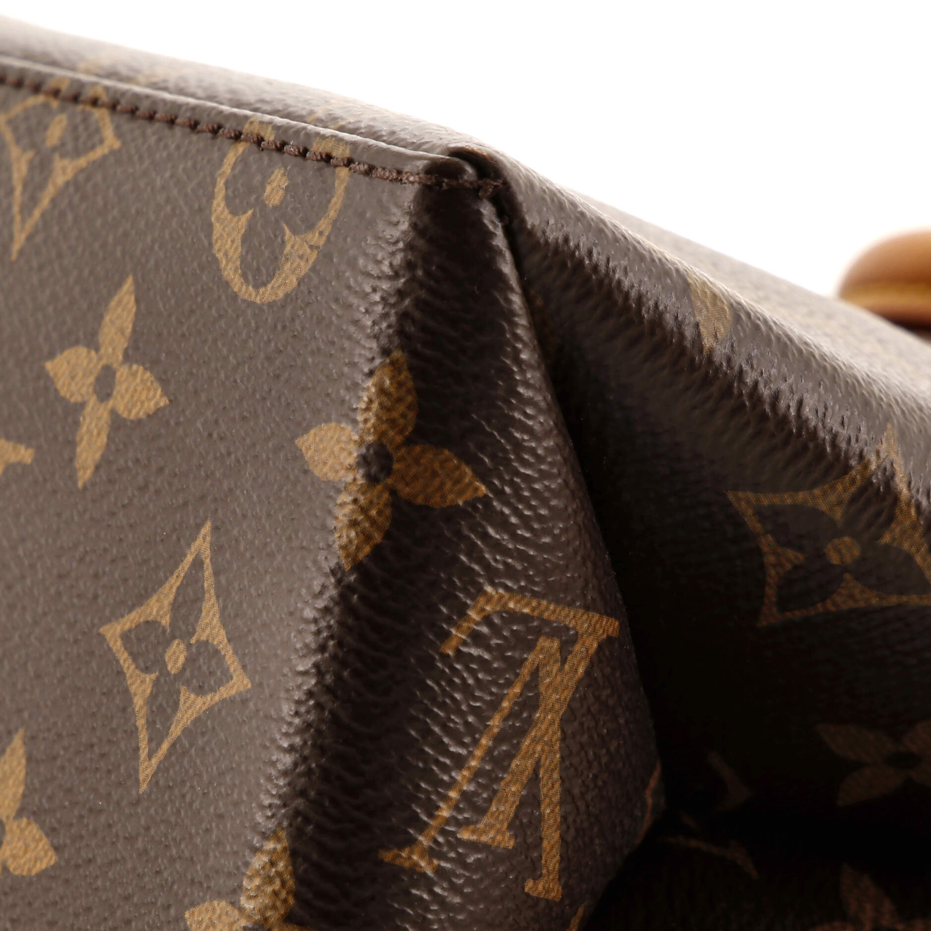 Marignan Handbag Monogram Canvas with Leather – Image 6