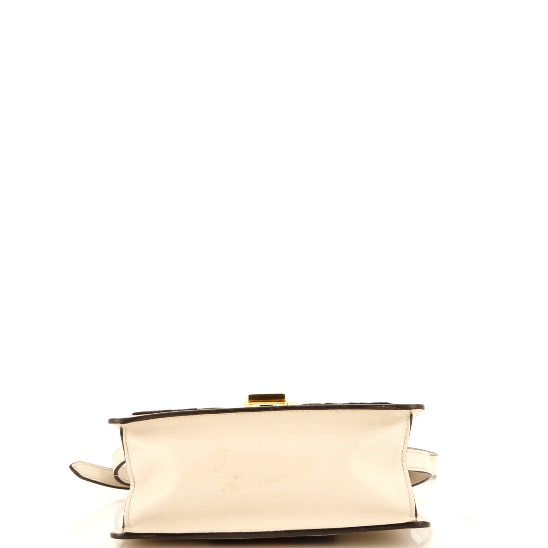 Sylvie Top Handle Bag Embroidered Leather Mini – Image 4