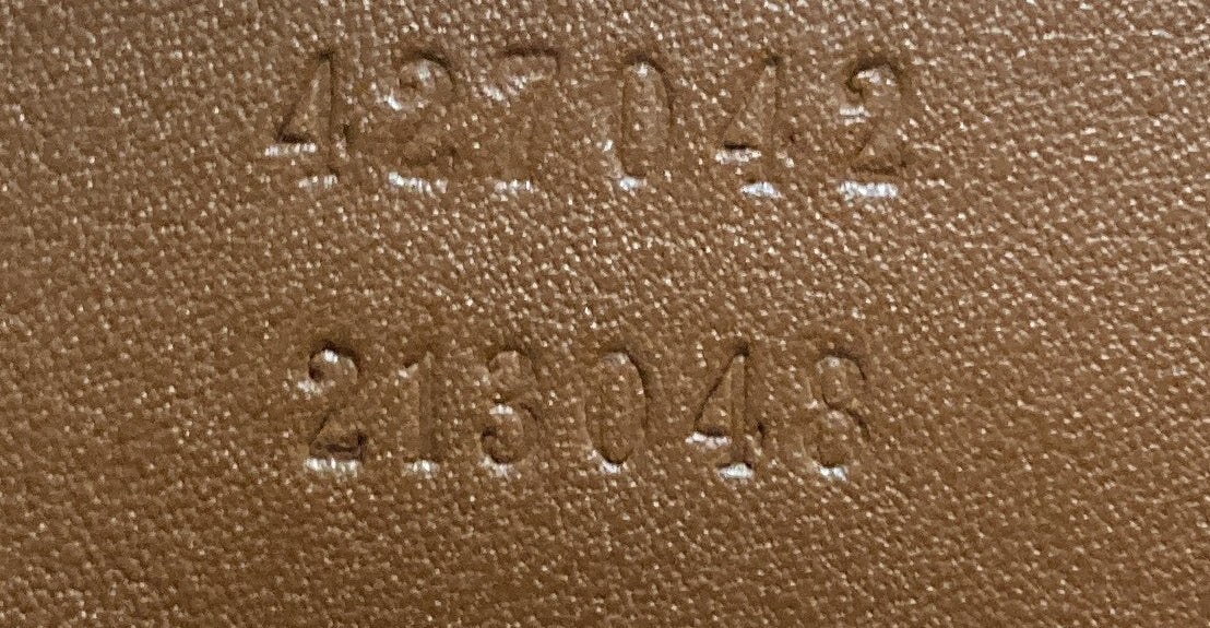 Zip Pocket Backpack Embroidered GG Coated Canvas Small – Image 7