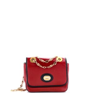 Marina Chain Flap Bag Leather Mini