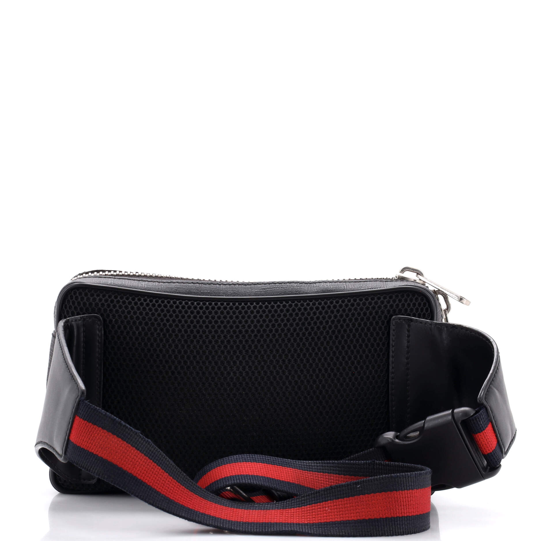 Soft Zip Belt Bag GG Coated Canvas Small – Image 3