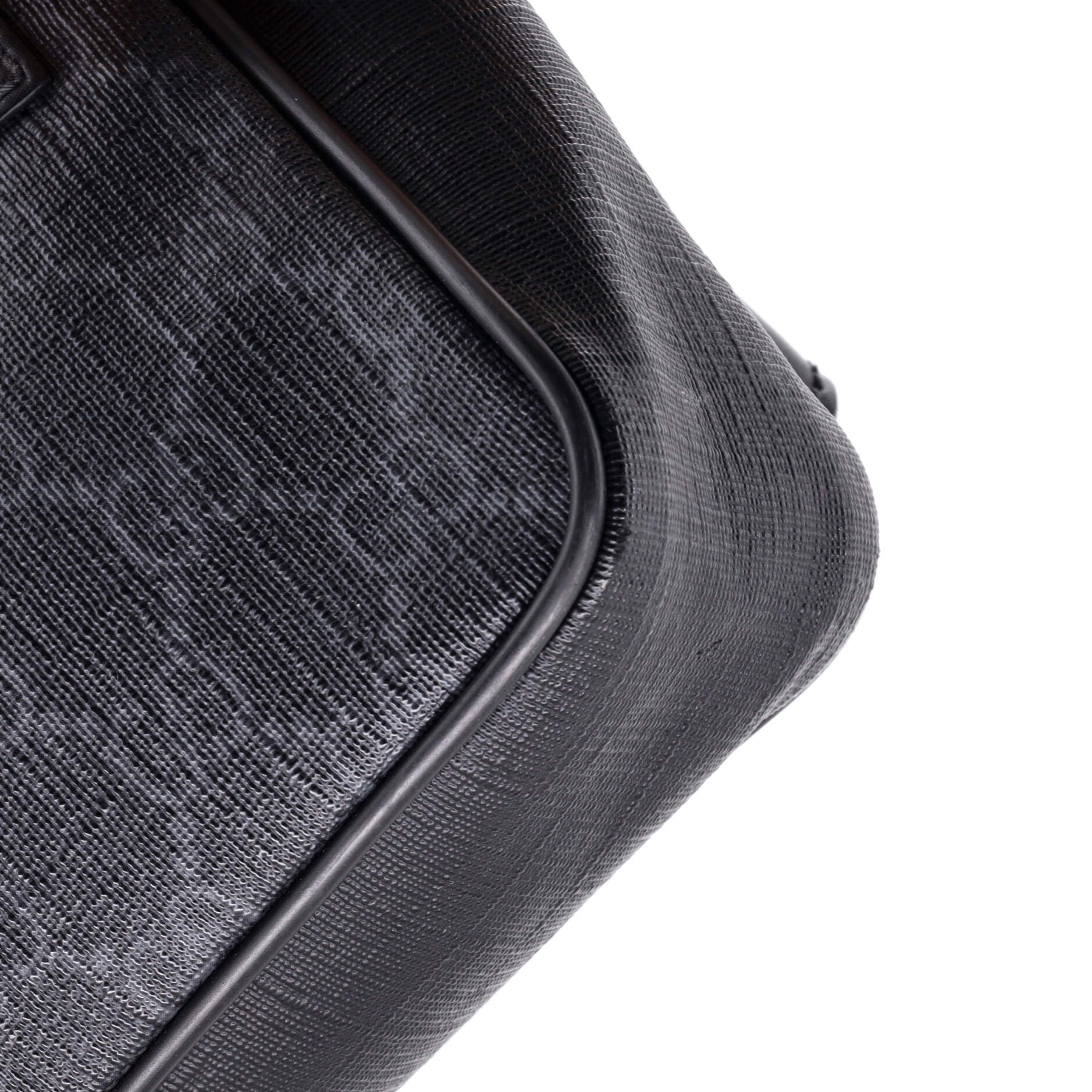 Soft Zip Belt Bag GG Coated Canvas Small – Image 6