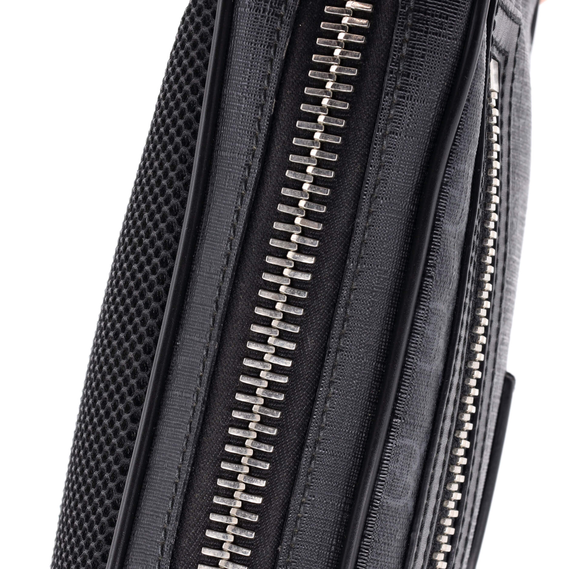 Soft Zip Belt Bag GG Coated Canvas Small – Image 7