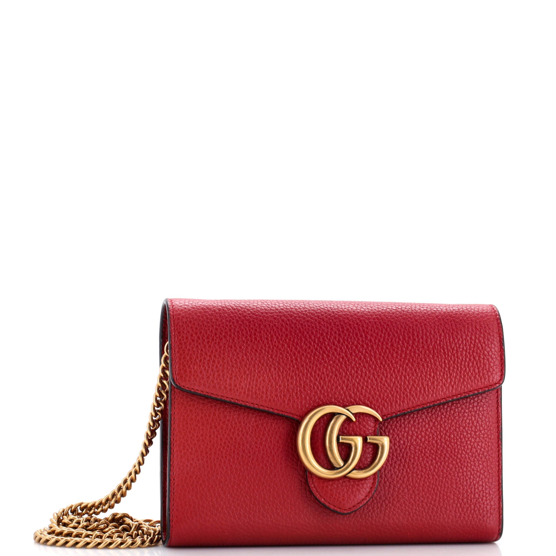 GG Marmont Chain Wallet Leather Mini – Image 2