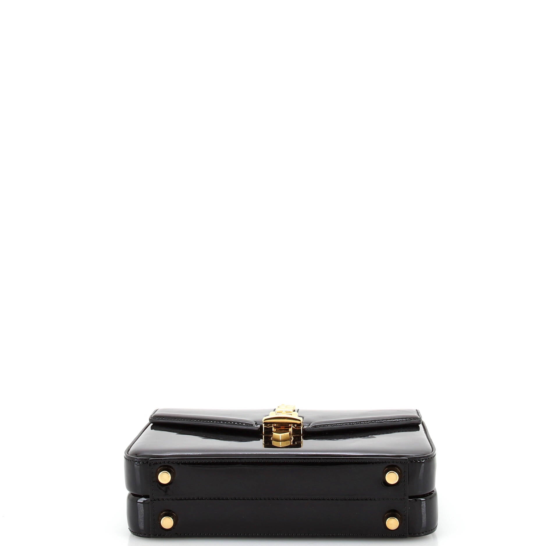 Sylvie 1969 Top Handle Bag Patent Mini – Image 4