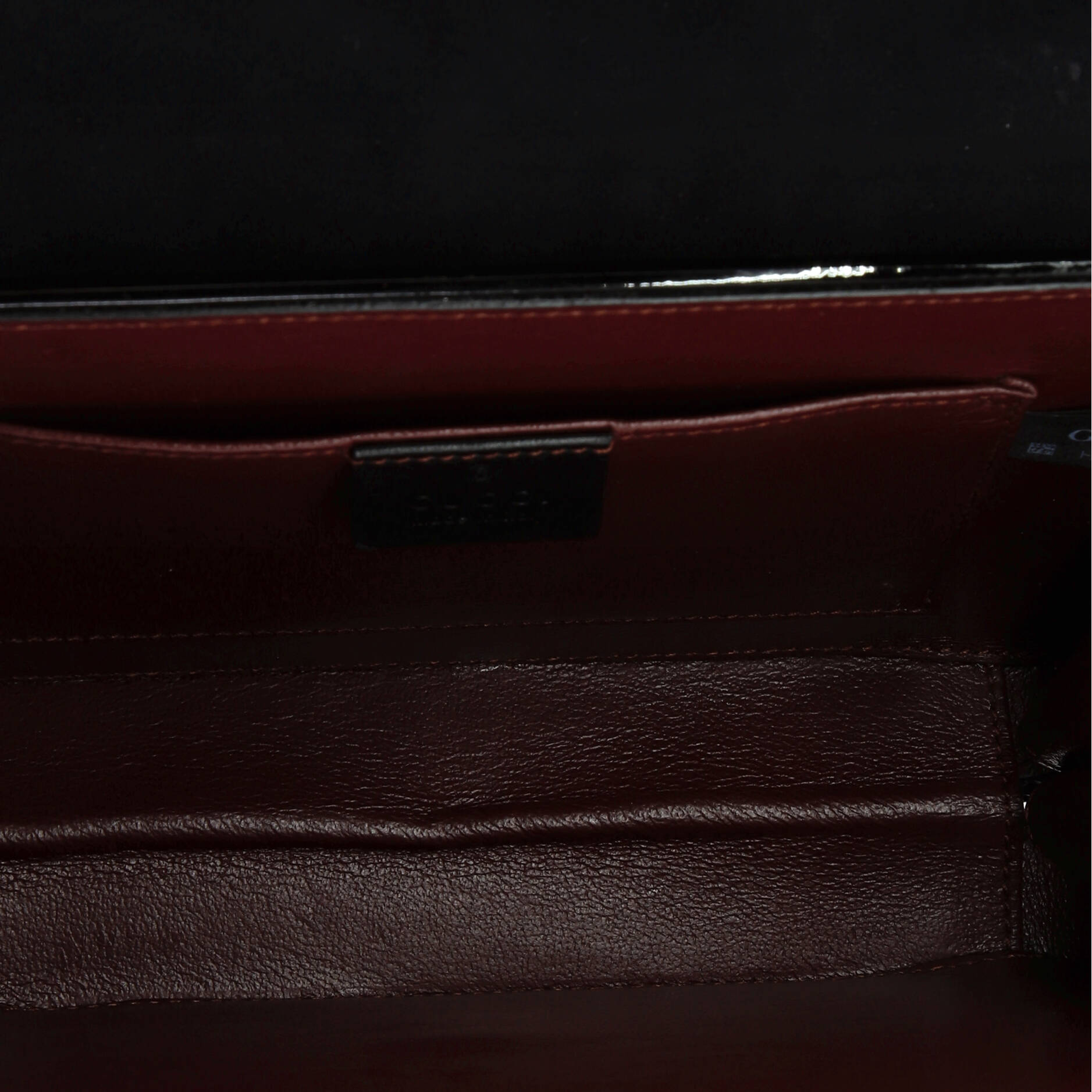 Sylvie 1969 Top Handle Bag Patent Mini – Image 5